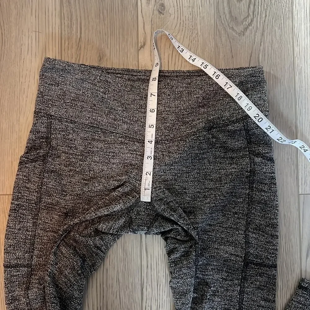 Champion Black & White Active Leggings With Side Pockets